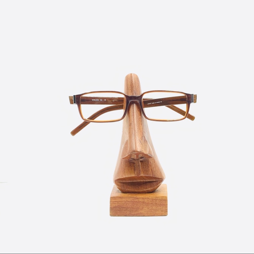 L’AMY Brown Oval Sunglasses Frames